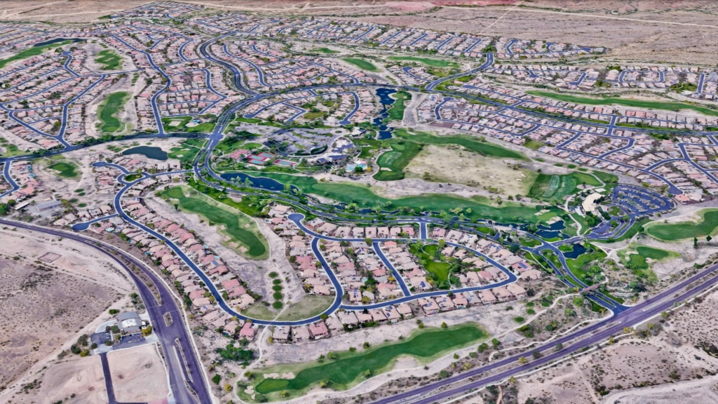 Peoria Arizona Aerial View