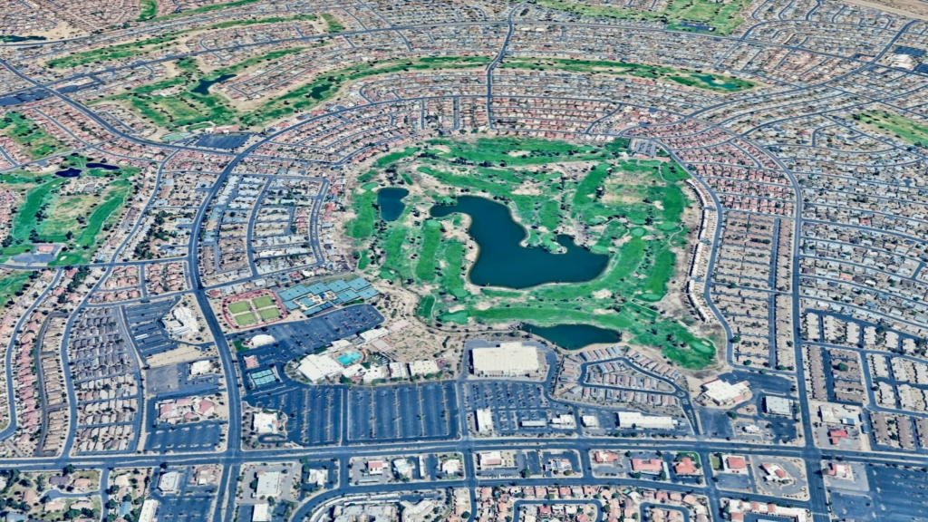 Surprise Arizona Aerial View